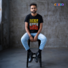 Keep Life Simple Casual Men's Black Summer Tshirt | Kolkata Dekho