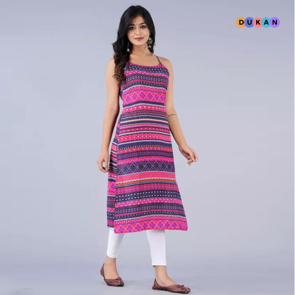 Summer Pink Kurti For Women