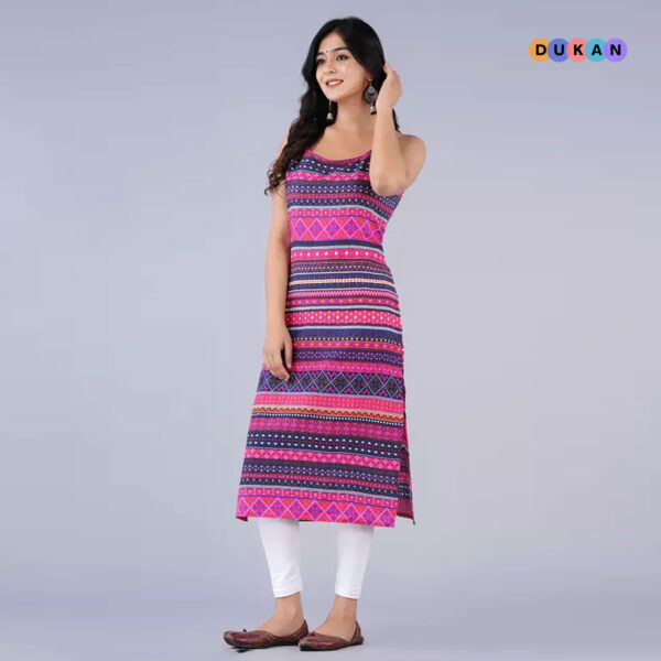 Summer Pink Kurti For Women