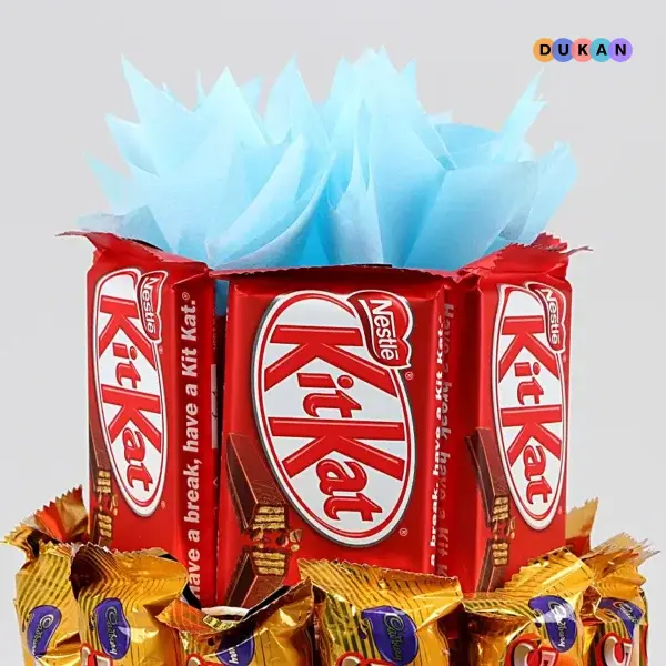 Triple Layered Chocolatey Love Arrangement for Gifting | Kolkata Dekho