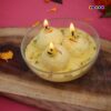 Festive Gifting Decorative Scented Rasmalai Candles - Pack of 1 pc