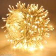 12M Warm White LED String Lights for Diwali Decor
